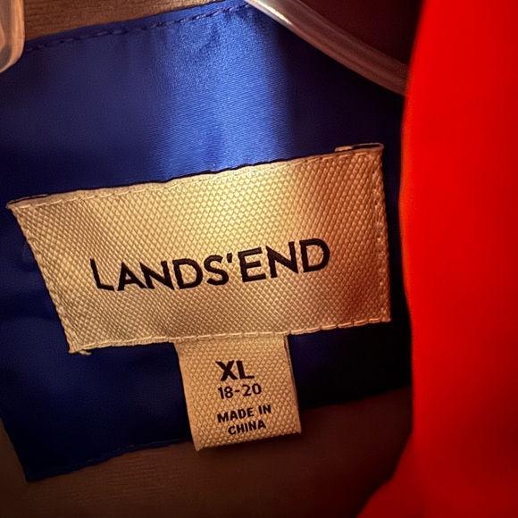 Boys Lands Ends snow jacket, size xl - Picture 3 of 5